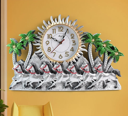 Premium Plastic Body Wall Clock (1 Pc)