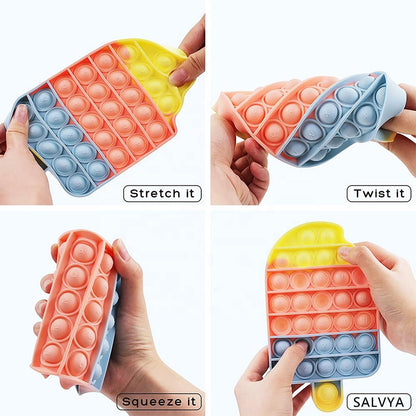 Ice Cream Candy Shape Pop Fidget Toy